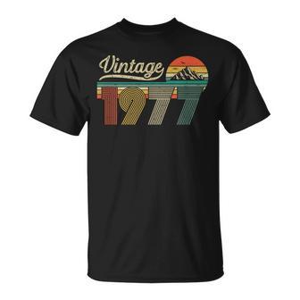 49 Años Cumpleaños Hombre Hecho En 1977Intage Regalo Camiseta unisex - Regaloses
