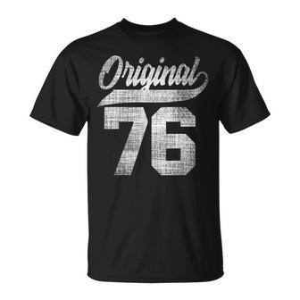 50Geburtstag Original Männer Frauenintage Jahrgang 1976 T-Shirt - Seseable