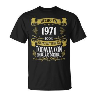 55 Cumpleaños Hombre 55 Años Hecho En 1971 Regalos Camiseta unisex - Regaloses