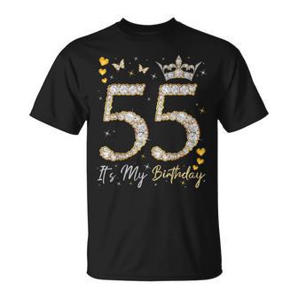 55 It's My Birthday、It's My 55Th Birthday、55歳 Tシャツ - Kawaiitshirt