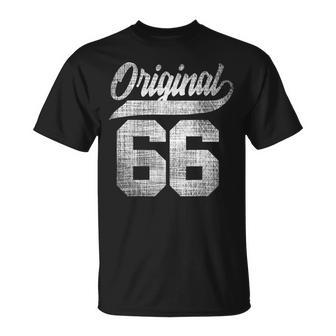60Geburtstag Original Männer Frauenintage Jahrgang 1966 T-Shirt - Seseable