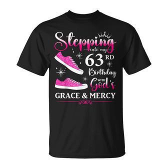 63Rd Birthday 63 Years Old Bday Queen Party Bd T-Shirt - Thegiftio UK