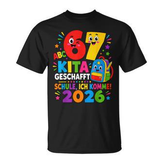 67 Kita Geschafft 2026 Kita Abgänger Kinder T-Shirt - Seseable