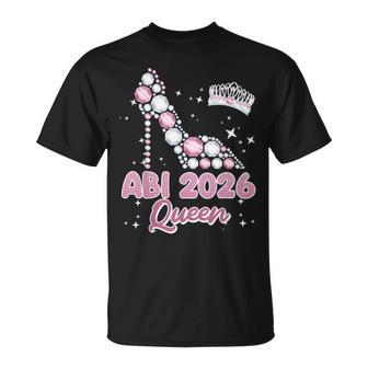 Abitur Queen Abi 2026 Abiturientinnen Lustiges Abitur T-Shirt - Seseable