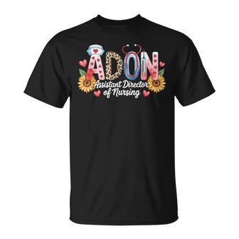 Adon Assistant Director Of Nursing Medical Nurse T-Shirt | Seseable UK