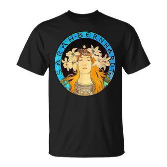 Affiche Alphonse Muchaarah Bernhardt T-Shirt - Cadeauxyz