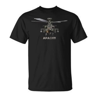 Ah-64 アパッチヘリコプター Tシャツ - Kawaiitshirt