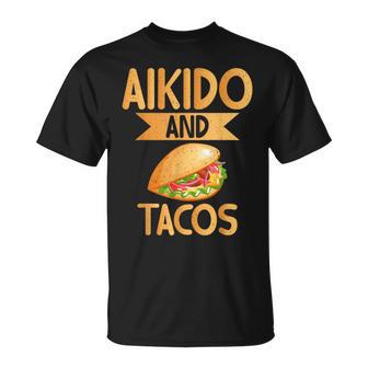 Aikido E Tacos Amante Aikido Maglietta - Novitaregali