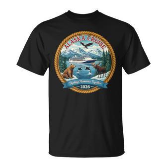 Alaska Cruise 2026 Matching Friends And Family Group Alaskan T-Shirt - Thegiftio UK