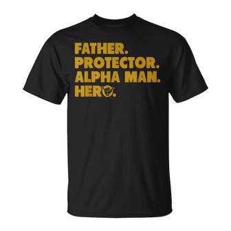 Alpha African 1906 Fraternity Father Protector Alpha Man T-Shirt - Thegiftio UK
