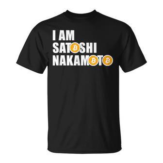 I Amatoshi Nakamoto Bitcoin Creator Meme Tシャツ - Kawaiitshirt