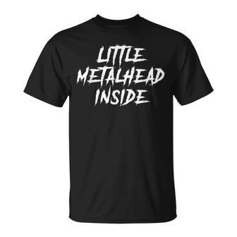 Annonce De Grossesse Drôle Heavy Metal T-Shirt - Cadeauxyz