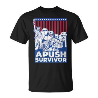 Apush Survivor 2026 Ap Exam For Students Test Joke T-Shirt | Mazezy