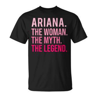 Ariana La Le Mythe La Légende Uneaint-Valentin Drôle T-Shirt - Cadeauxyz