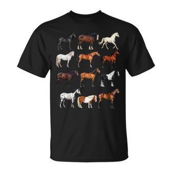 Artenon Pferden Pädagogische Pferderassen Jungen Mädchen Kinder T-Shirt - Seseable