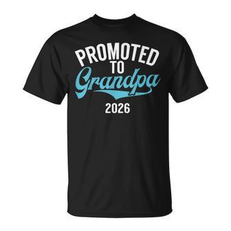 Ascendido A Abuelo 2026 Nuevo Abuelo Camiseta unisex - Regaloses