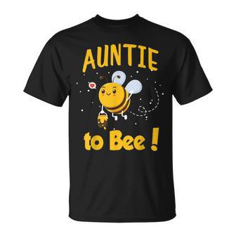 Auntie To Bee Being An Auntie Camiseta unisex - Regaloses