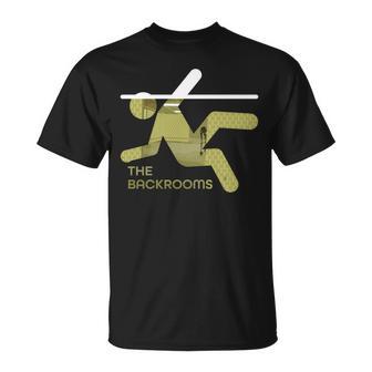 Backroomsのグラフィック。 長袖tシャツ Tシャツ - Kawaiitshirt