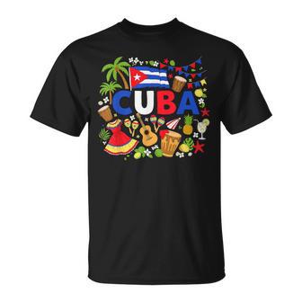 Bandera Cubana Para Niños E Hispanos Bandera De Cuba Tradicional Para Hombres Y Es Camiseta unisex - Regaloses