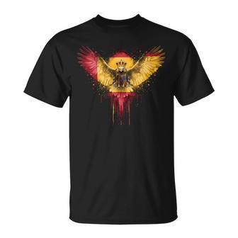 Bandera De España Bandera Española Orgullo España In Mangas Camiseta unisex - Regaloses