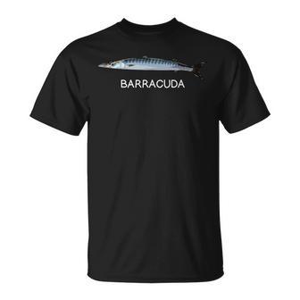 Barracuda Poisson D'eaualée T-Shirt - Cadeauxyz