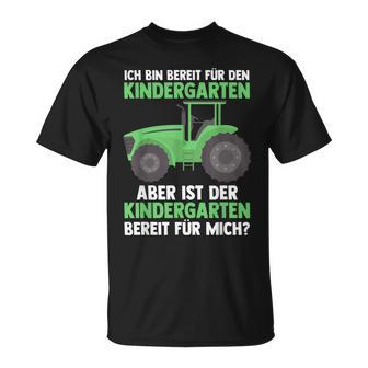 Bereit Für Den Kindergarten Kindergarten Traktor T-Shirt - Seseable