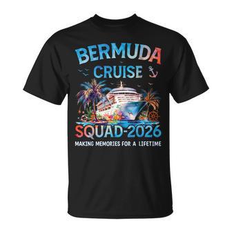Bermuda Cruise Squad 2026 Family Vacation T-Shirt - Monsterry