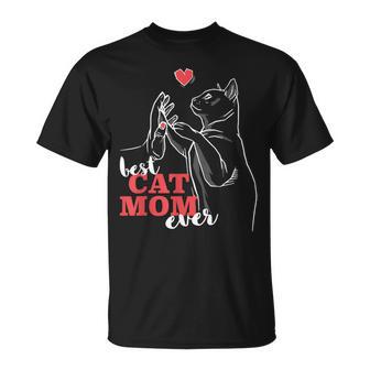 Best Cat Mom Ever La Mejor Madre De Gatos Del Mundo Camiseta unisex - Regaloses