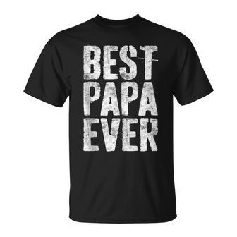 Best Papa Ever Grandfather Fathers Day T-Shirt | Seseable UK