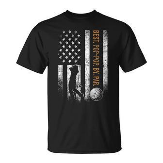 Best Pop-Pop By Par Golfing Pop-Pop Father's Day Golf T-Shirt - Thegiftio UK