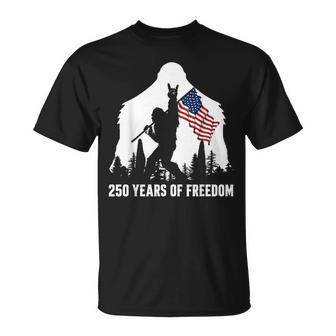 Big Foot Bigfoot Sasquatch American Patriotic 4Th July T-Shirt - Thegiftio UK