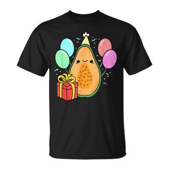 Birthday Papaya For Papaya Loverバースデーパパイヤ・フォー・パパイヤ・ラバー Tシャツ - Kawaiitshirt