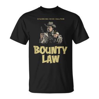 Bounty Law レトロ リック・ダルトン Tシャツ - Kawaiitshirt
