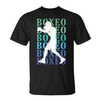 Boxeo Me Llama Boxing Boxeador Atleta Chico Niño Retro Camiseta unisex - Regaloses