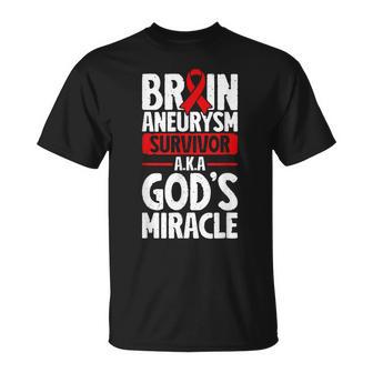Brain Aneurysm Awareness Survivor T-Shirt - Thegiftio UK