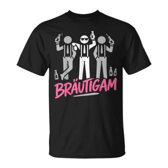 Bräutigam Junggesellenabschied Männer Poltern Jga T-Shirt - Seseable