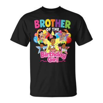 Brother Birthday Girl Gracie Pink Doll Family Decorations T-Shirt - Monsterry