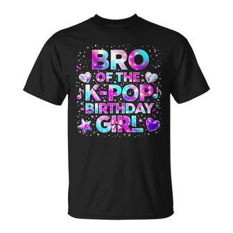 Brother Of The K-Pop Birthday Girls Korean Music T-Shirt - Thegiftio UK