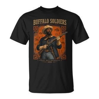 Buffalo Soldiers African American Black History Military Us T-Shirt | Seseable UK