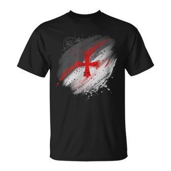 Caballero Templario Cruz De Caballero Camiseta unisex - Regaloses