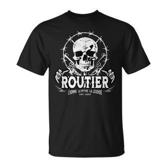 Cadeau Chauffeur Camion Routier L'homme Le Mythe La Légende T-Shirt - Cadeauxyz
