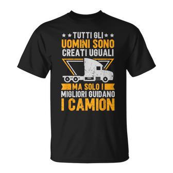 Camion Tutti Gli Uominiono Creati Uguali Camionista Maglietta - Novitaregali