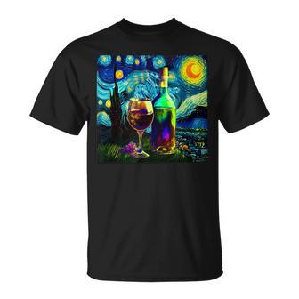 Camisa Artística Para Botella Deino Dean Gogh Para Hombres Y Es Camiseta unisex - Regaloses