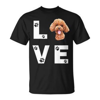 Caniche Perro Love Regalo Camiseta unisex - Regaloses