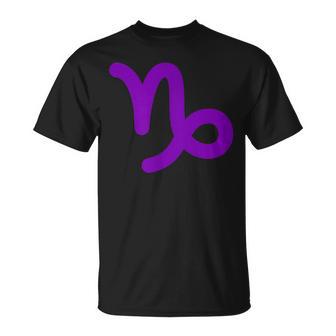 Capricorn Symbol Zodiac Sign Horoscope T-Shirt - Thegiftio UK