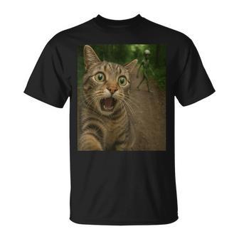 Cat Selfie Alien T-Shirt - Thegiftio UK