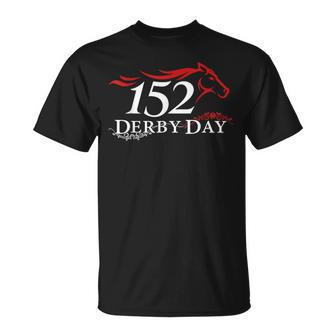 Celebrating 152 Years Derby Day Horse Racing Derby T-Shirt - Thegiftio UK