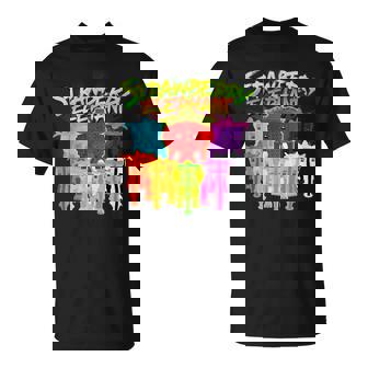 Chaque Éléphant Fraise Drôle Brainrot Pour Garçons Enfants Et Adolescents T-Shirt - Cadeauxyz