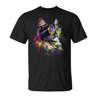 Chat Des Forêts Norvégiennes Chat Norvégienkogkatt Chats T-Shirt - Cadeauxyz