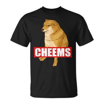 Cheems Dog おもしろ柴犬ダンクミーム Tシャツ - Kawaiitshirt